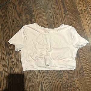 First Health Cropped Workout Top